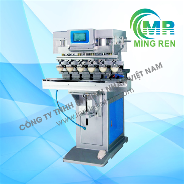 Máy tampon 6 màu bán tự động