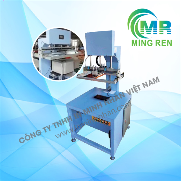 Máy in lưới phẳng in keo