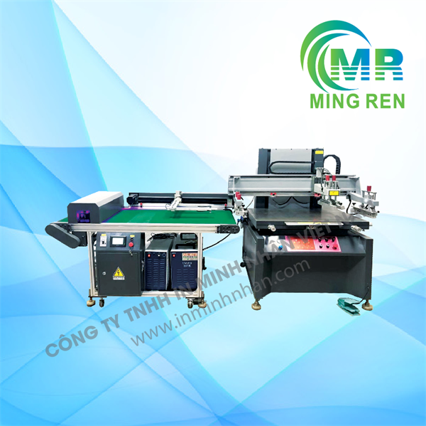 Máy in lưới tự động thu hồi sản phẩm