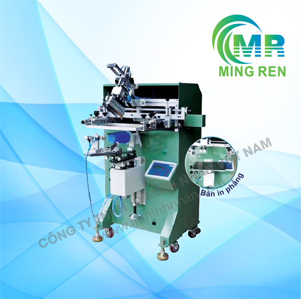 Máy in lưới tròn phẳng bán tự động (Phụ kiện nội địa)