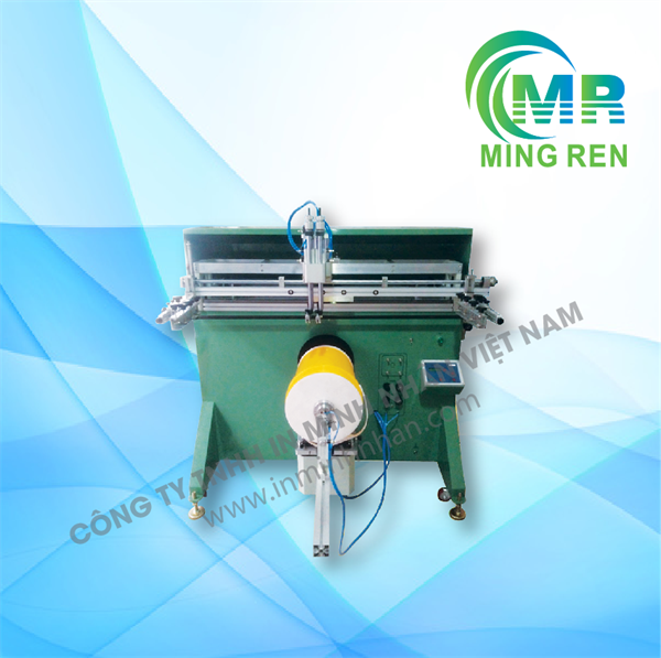 Máy in lưới in thùng sơn