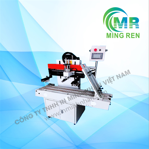 Máy in lưới in bật lửa + UV